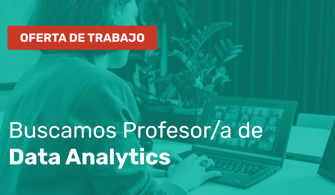 Oferta Profesor/a de Data Analytics